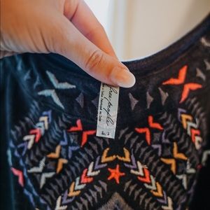 Free people Song of the South - Bodycon cut out with embroidery